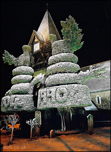 St Marys church, Bedfont, Middlesex