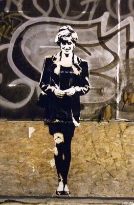 Blek Le Rat Lady Diana