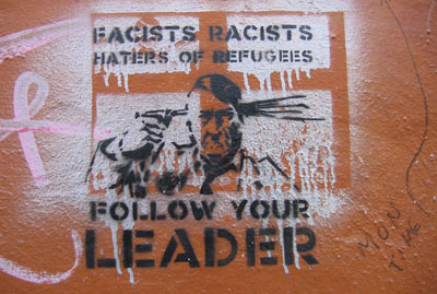 Follow Your Leader stencil