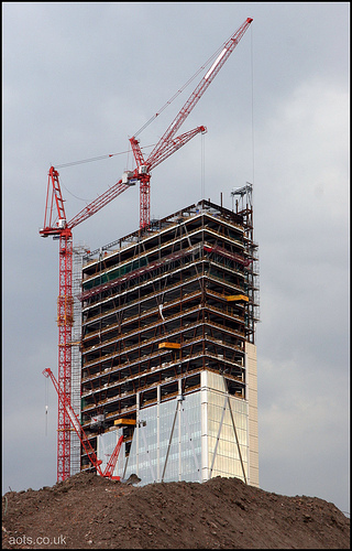 Broadgate Tower Construction