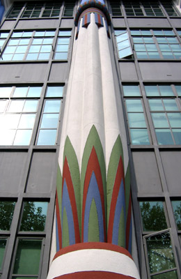 Carreras Cigarette Factory pillar