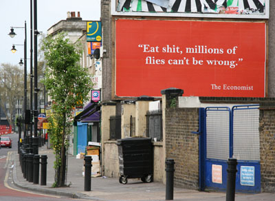 STOT21stCPlanB Economist billboard, Hackney