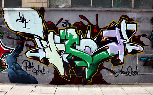 Twesh graffiti