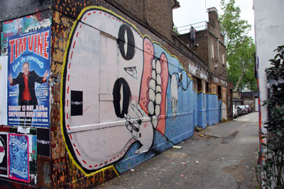 Cyclops / Sweet Toof graffiti