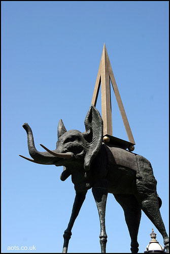 Salavador Dali elephant