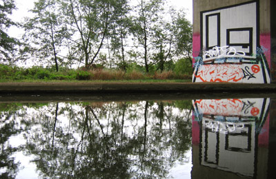 D*Face, Canal reflection, Addlestone