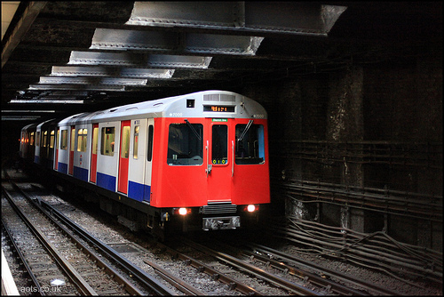 District line train photo