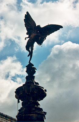 Eros statue, London