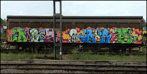 Dorps Graffiti Train London Art Of The State Archive