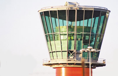 Heathrow control tower