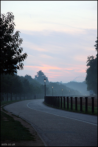 Early morning in Hyde Park