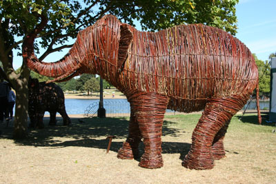 Hyde Park Willow Elephants