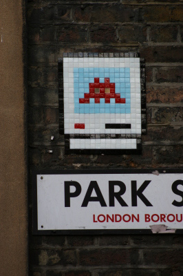 Space Invader, Park Street, Southwark