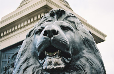 Landseer Lion, Trafalgar Square