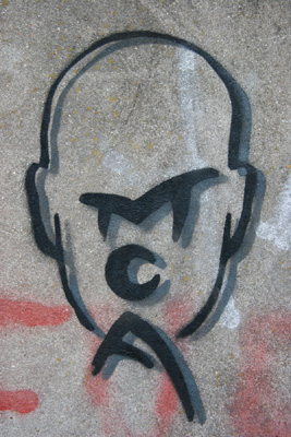 March Of Anger stencil