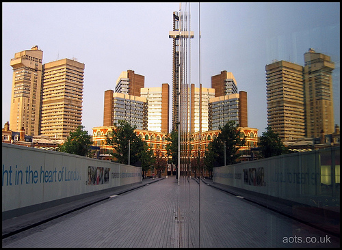 More London Place reflection