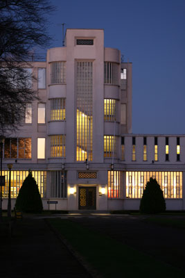 Nestle Factory at night, Hayes West London