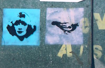 Stencil Graffiti in London