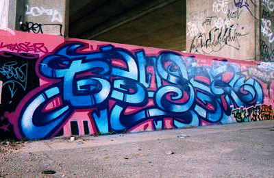 Spray can art graffiti, street art