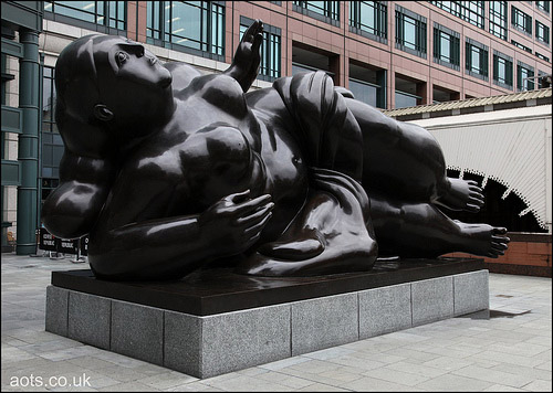 Liverpool Street area statue