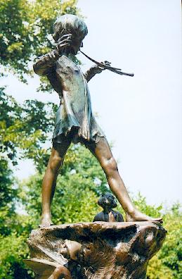 Peter Pan, Kensington Gardens