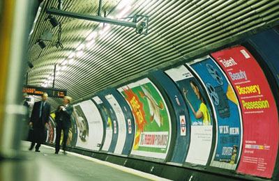 London Underground Train Station