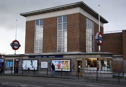 Rayners Lane  London Underground Tube Station