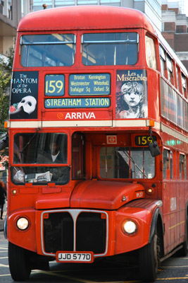Routemaster bus route 159
