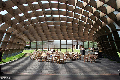 Serpentine Gallery Pavilion 2005 interior