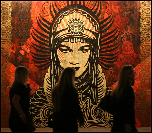 Shepard Fairey _ Peace Goddess