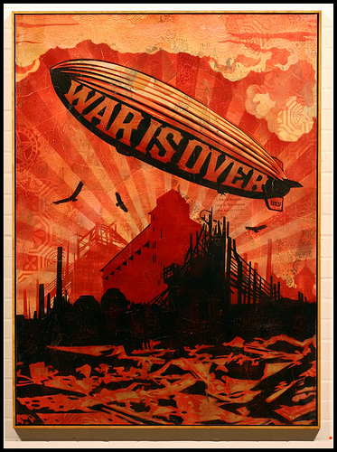 Shepard Fairey _ War Is Over