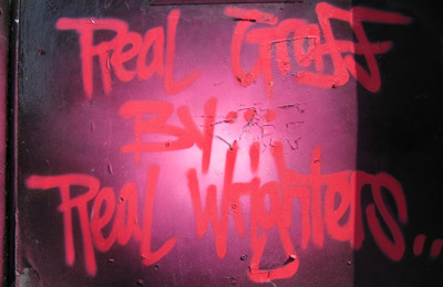 Real Graff By Real Wrighters