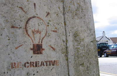 Be Creative Stencil