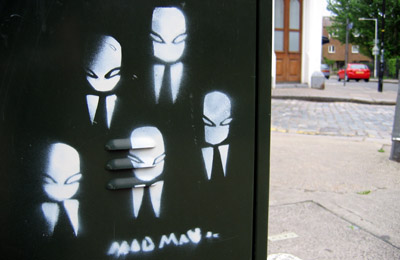 mad man stencil