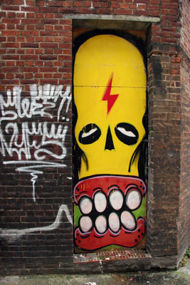 Sweet Toof graffiti, Brick lane