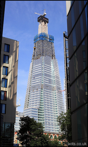 The Shard construction