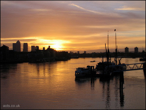 Tower Bridge at sunrise