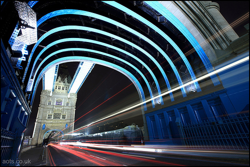 Tower Bridge Traffic Trails