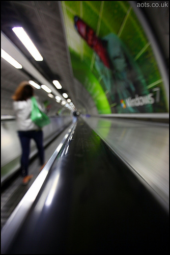 Waterloo Station Travelator