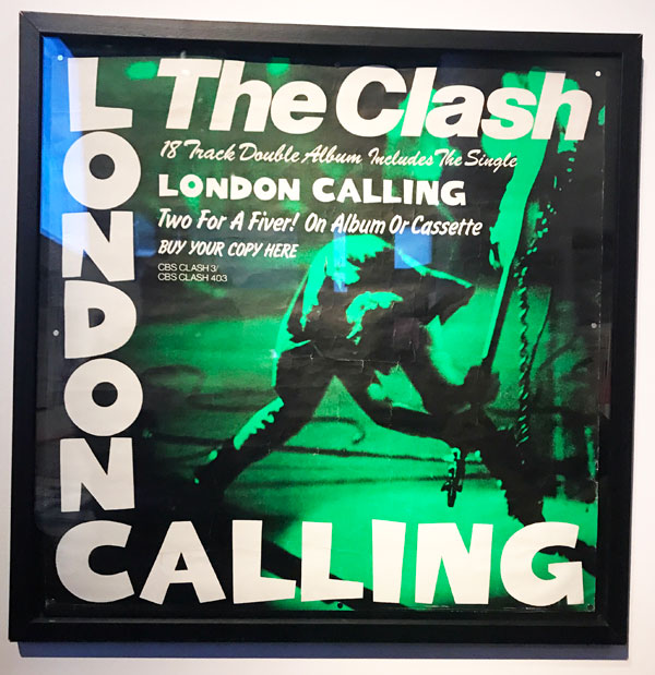 The Clash - London Calling shop poster