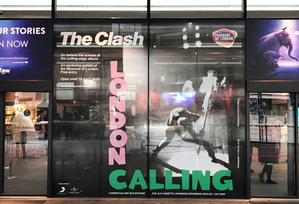 The Clash London Calling at the Museum of London