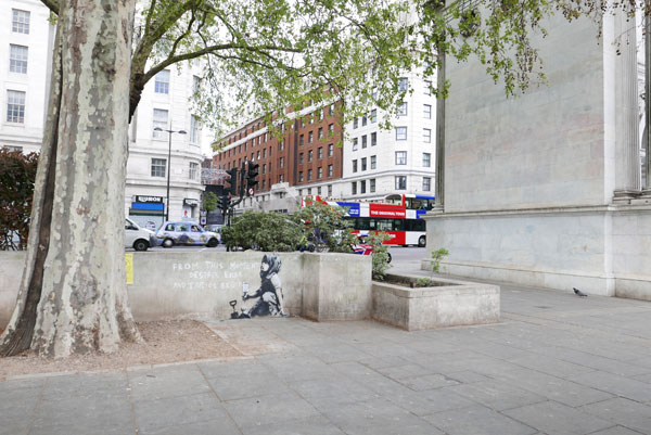 Is Banksy Back? - Marble Arch London