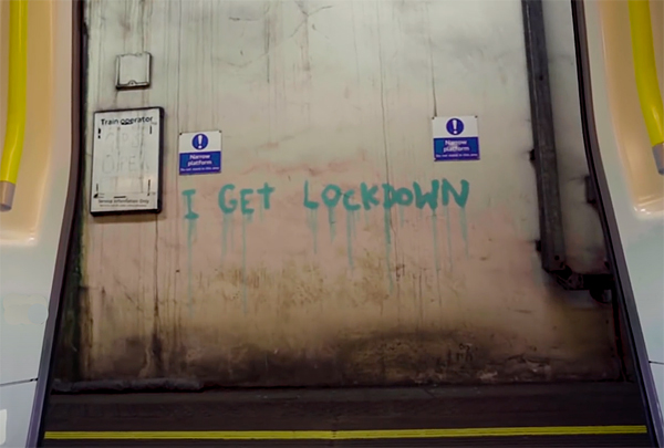 Banksy - I get lockdown
