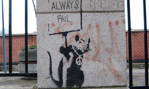 Banksy London Rats