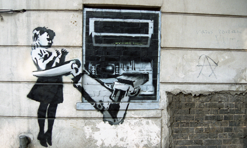 Banksy Graffiti Painter