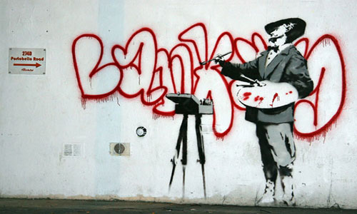 Banksy Graffiti Painter