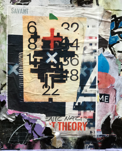 Savant stencil paste up