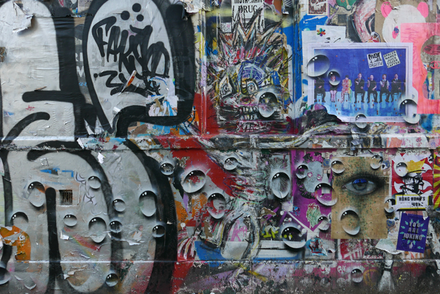 My Dogs Sighs - street art droplets