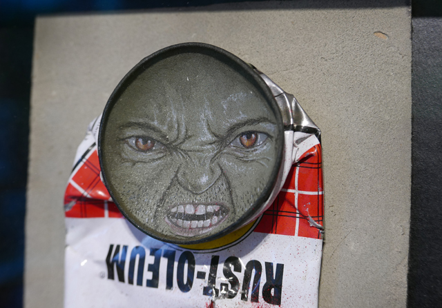 My Dog Sighs crushed can art
