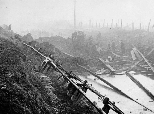 Feltham Marshalling Yards war damage